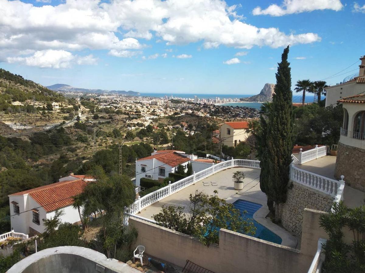 villa Grace,10p,seaview,pool Calp Extérieur photo